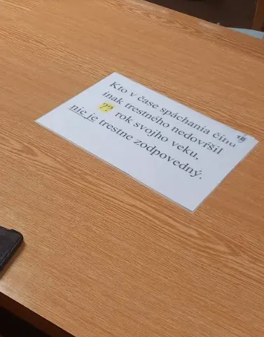 Trestnoprávna zodpovednosť