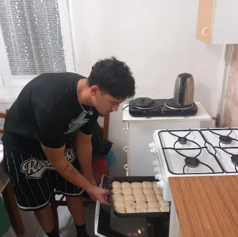Pečené buchty s lekvárom
