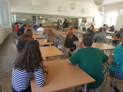 Stretnutie pani riaditeľky s prvákmi – fotografia 4