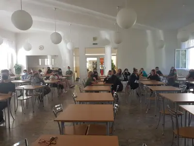 Stretnutie pani riaditeľky s prvákmi – fotografia 11
