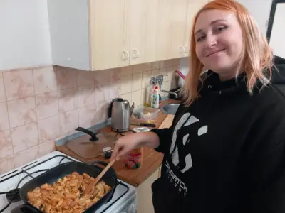 Kuracie soté s ryžou a broskyňovým kompótom – fotografia 6