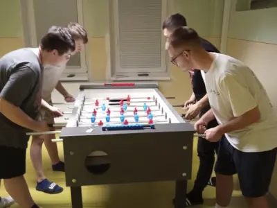 Stolný futbal - súťaž – fotografia 3