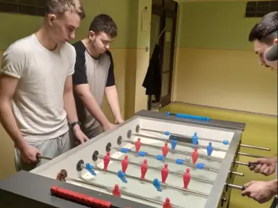 Stolný futbal - súťaž – fotografia 4